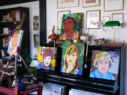  Die Arbeit im Atelier - 2008