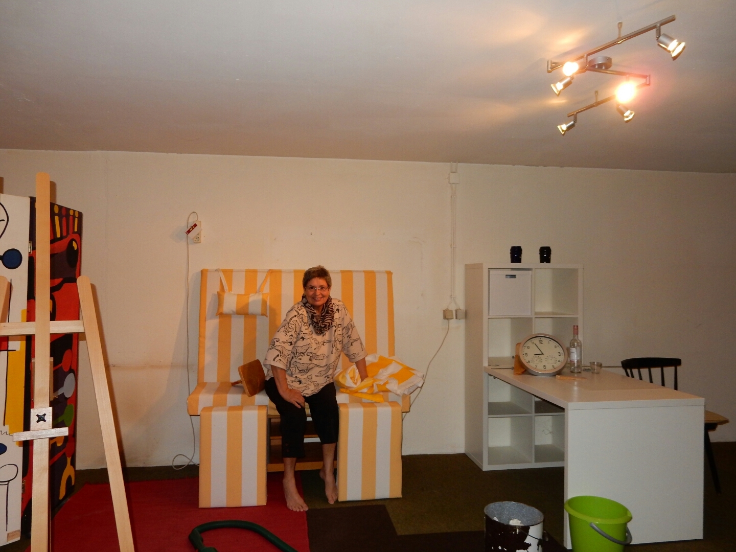 Umzug ins Keller-Atelier