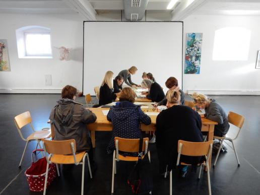 Workshop "Kühe zeichnen" mit Julia Bergmann