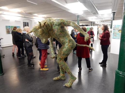 Führung durch die Ausstellung mit Gertrud Fassnacht