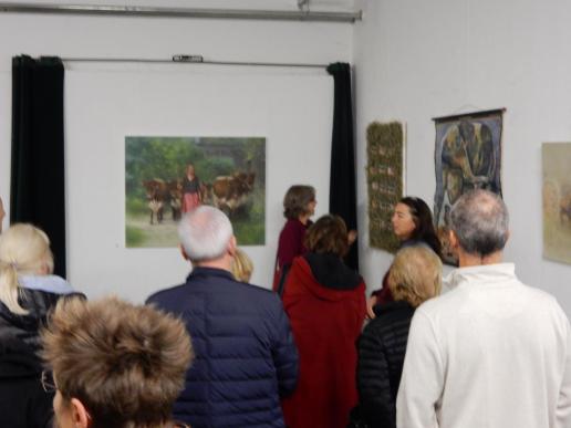 Führung durch die Ausstellung mit Gertrud Fassnacht