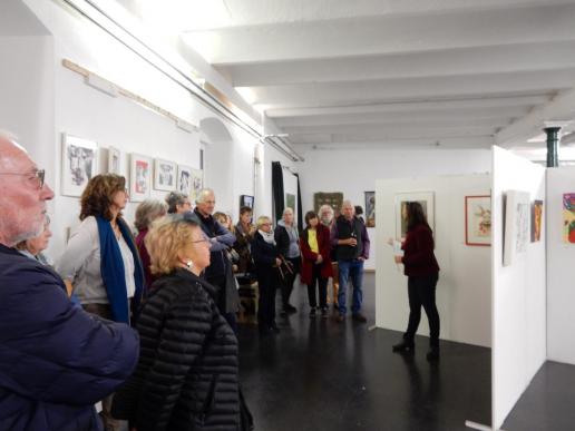 Führung durch die Ausstellung mit Gertrud Fassnacht