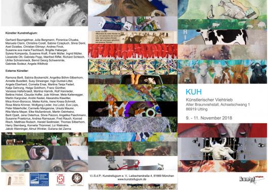 Flyer mit Rahmengrogramm (Layout Susanne Kraft)