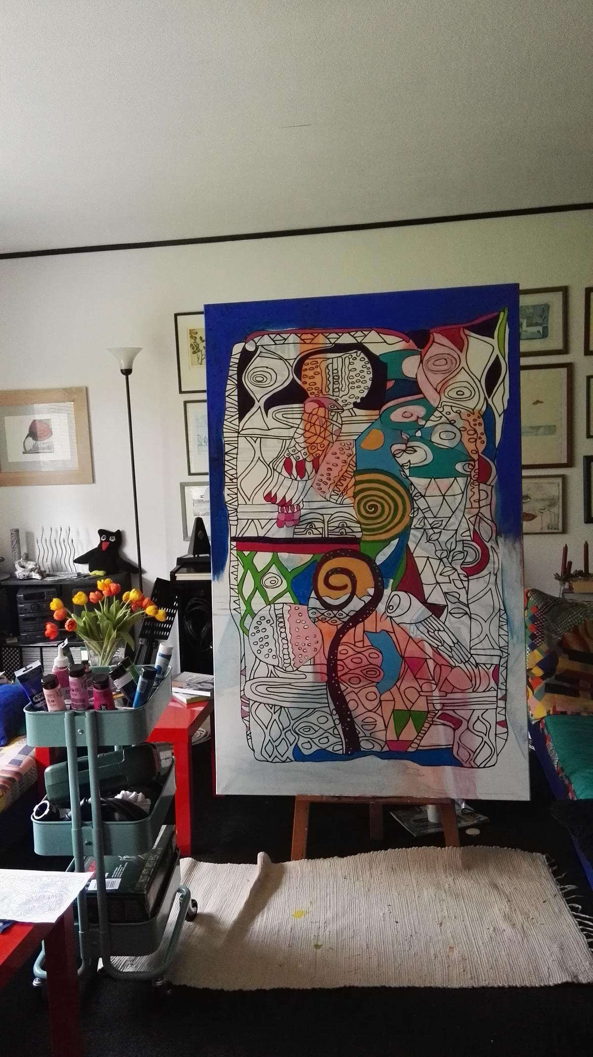 Patchwork Klimt II